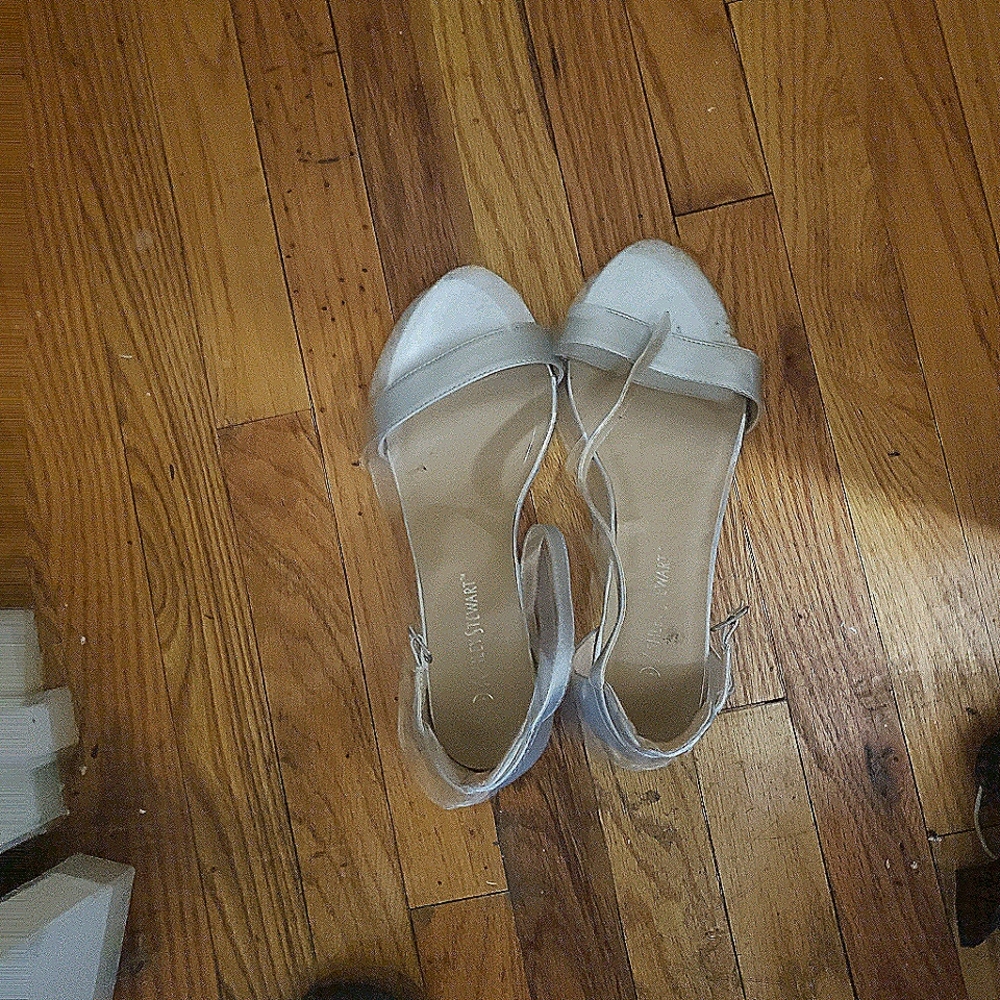 New Ashley Stewart gray shoes size 12w